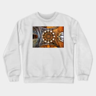 One of the domes in Chora church Crewneck Sweatshirt